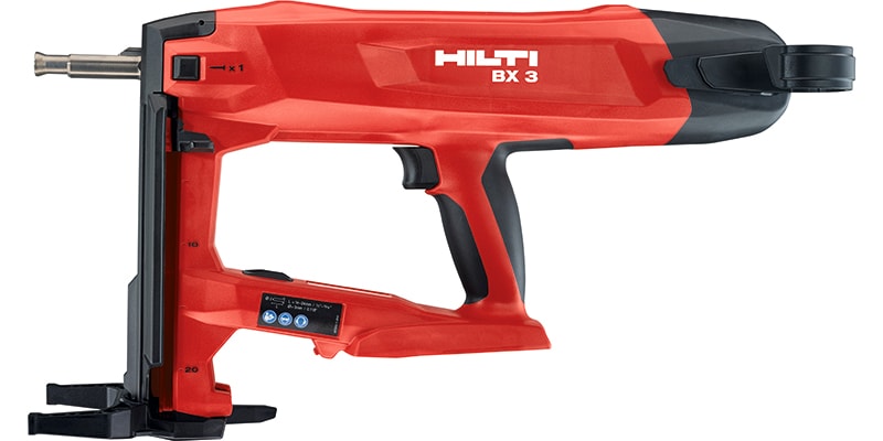 Tool empty magazine without battery scaffold clip
BX - BX 3 - BX 3-ME - BX 3-IF - battery-actuated tool - battery - scaffold hook - scaffold clip