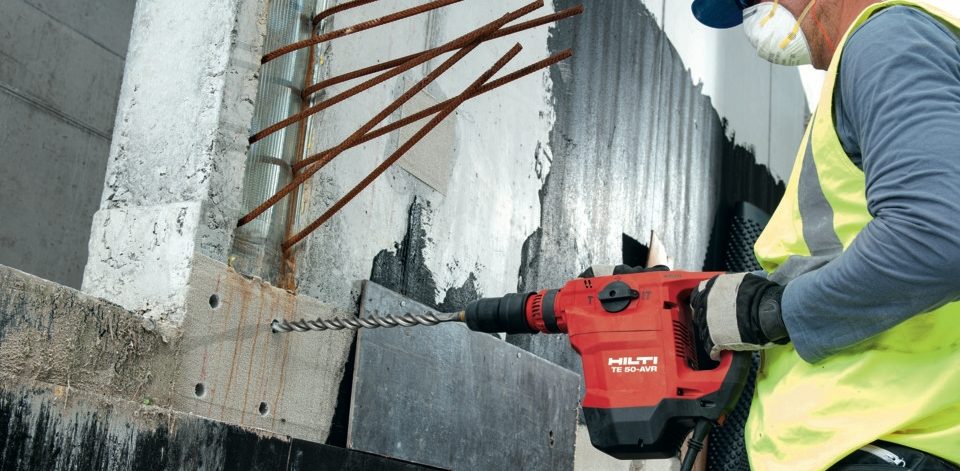 TE 50-AVR (3rd Generation), Rebar holes with TE-YX
