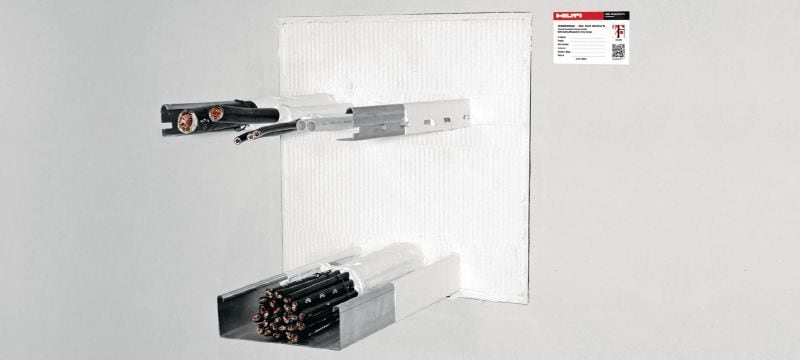 CP 670 Противопожарное покрытие для щитов Противопожарная система покрытия для минеральных щитов с широким диапазоном сертификаций для герметизации средних и больших проемов Применения 1
