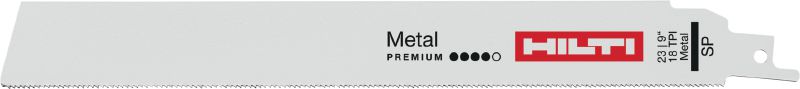 Высококачественная резка тонкого металла Высококачественное полотно для сабельной пилы – долгий срок службы при резке металла толщиной 1-4 мм