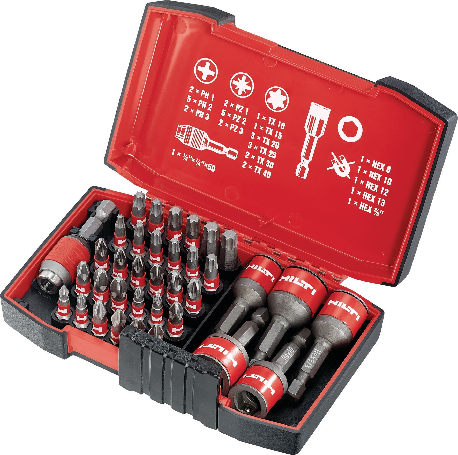 Hilti impact bit set discount