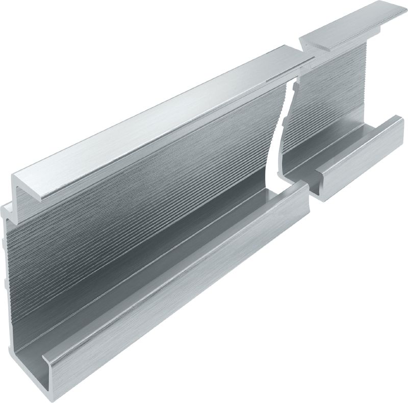 MFT-HP Профиль Подвесной алюминиевый профиль для скрытого крепления облицовочных панелей с использованием подвесов