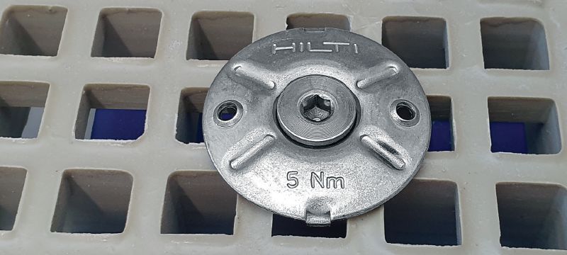X-FCM-R NG Крепежный диск для решетчатых настилов  Применения 1
