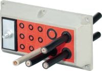 Система CFS-T STRF Рамы для установки модулей для герметизации кабелей, проходящих через распределительные шкафы Применения 1
