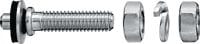 X-BT-ER Резьбовые шпильки (метрич.) Резьбовая шпилька для крепления электрических проводов на стали в высококоррозийных средах