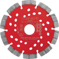 SPX-SL Универсальный алмазный диск Специальный алмазный диск серии SPX (экстравысокая производительность) для штроборезов, разработан для штробления в бетоне, в том числе высокоармированном