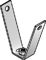 MF-TSH Оцинкованный подвес для перекрытий для крепления резьбовых шпилек к профлисту