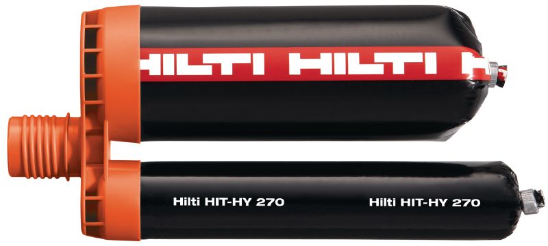 HIT-HY 270 Клеевой анкер Уникальный гибридный состав для крепления в кирпиче