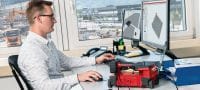 PS 300 Система Ferroscan Детектор для поиска арматуры в бетонных конструкциях, измерения глубины и определения толщины слоя материала при обследовании строительных конструкций Применения 6