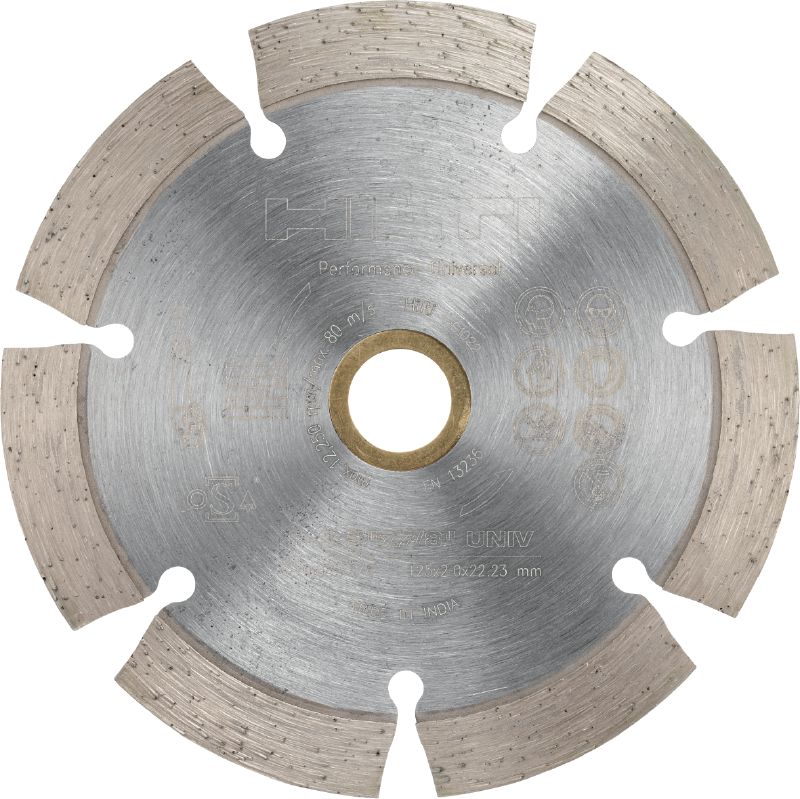 P Универсальный алмазный диск Алмазный отрезной диск серии P (стандартная производительность) для углошлифовальных машин, бензорезов и электрических отрезных машин для резки бетона, кирпича и других материалов