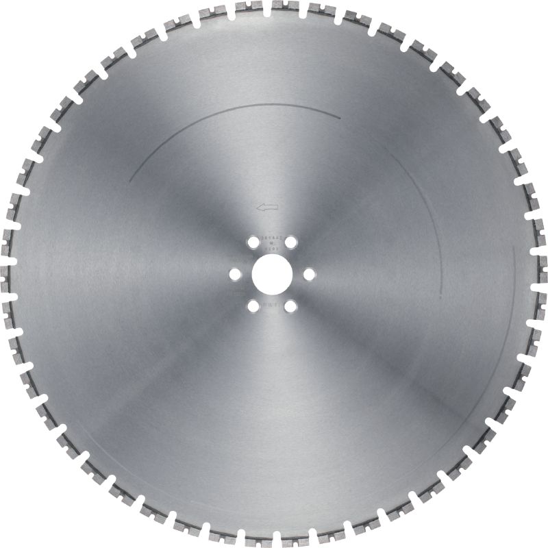 SPX LCS Equidist Диск для стенорезной машины (60H: подходит для инструментов Hilti и Husqvarna®) Высокоэффективный диск для стенорезной машины (5–10 кВт) для высокой скорости и долгого срока службы при резке армированного бетона (посадочное отверстие 60H подходит для стенорезных машин Hilti и Husqvarna®)