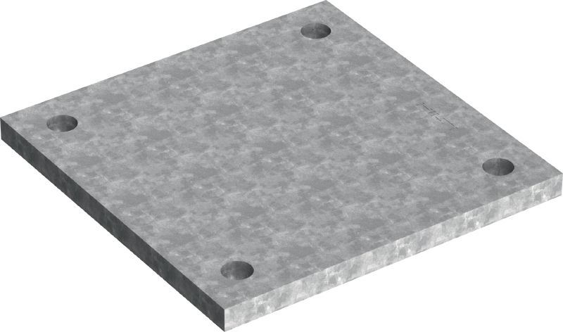 MIB-CDH Опорная пластина Горячеоцинкованное основание для крепления балок MI к бетону