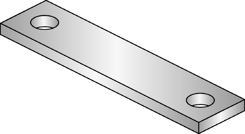 MIC-PS/MIC-PSP Горячеоцинкованный соединительный элемент для крепления трубных опор к балкам MI для высоких нагрузок с расширением