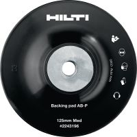 AB-P Опорная тарелка для фибровых шлифовальных дисков Опорные тарелки для углошлифовальных машин для использования с фибровыми дисками с зернами разного размера