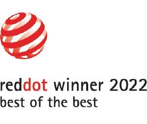                Этот продукт получил премию «Best of the Best» награды «Red Dot Design Award».            