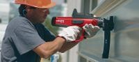 DX 76 Пороховой монтажный пистолет Высокоэффективный полуавтоматический пороховой монтажный пистолет для крепления профлиста Применения 3