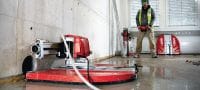 SPX LCS Equidist Диск для стенорезной машины (60H: подходит для инструментов Hilti и Husqvarna®) Высокоэффективный диск для стенорезной машины (5–10 кВт) для высокой скорости и долгого срока службы при резке армированного бетона (посадочное отверстие 60H подходит для стенорезных машин Hilti и Husqvarna®) Применения 2