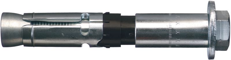 HSL-3 Анкер-клин для высоких нагрузок Высокоэффективный распорный анкер для высоких нагрузок, сертифицированный для установки в бетоне в условиях, требующих повышенной безопасности (углеродистая сталь, шестигранная головка)