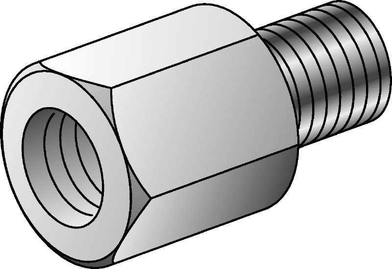 GA Оцинкованные резьбовые переходники для соединения внутренней и внешней резьбы различных диаметров